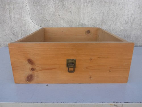 Ancienne grande tiroir bois - ancienne,