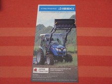 Iseki tractor Japon catalog brochure prospekt  Ukraine market