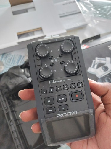 Zoom enregistreur portatif - h6,