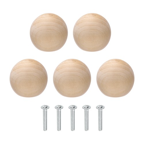 5pcs bouton tiroir rond - de, en
