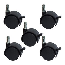 Lot de 5 roulettes de chaise