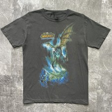 Retro World Of Warcraft Charcoal Unisex T-Shirt S-5XL