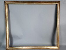 Cadre bois argenté doré