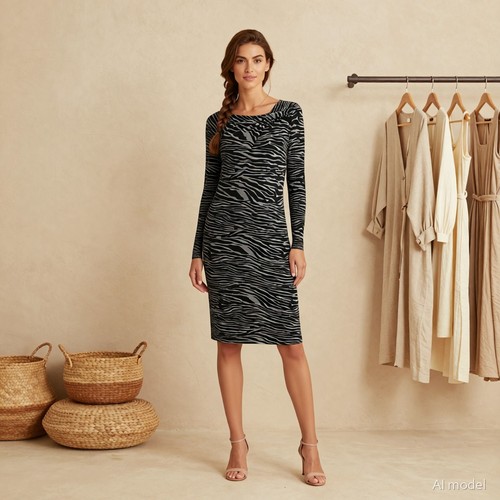 Glam soirée robe midi noire - soirée,