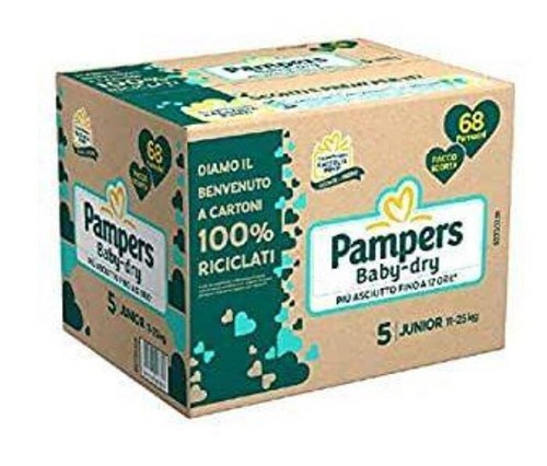 Pampers baby dry quadripack - dry,