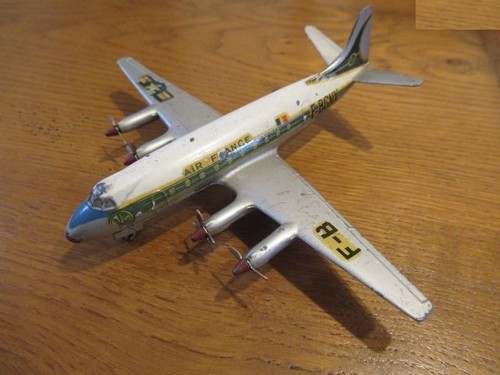 Avion miniature métal - en,