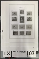 Feuilles LX Davo 2007  LIECHTENSTEIN  (196)