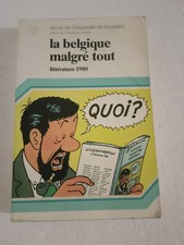 Tintin La Belgique malgré