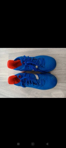 Chaussure foot bleu - chaussure, de