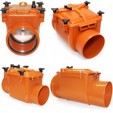 Vanne Anti-Retour DN 75 110 125 160 200 Protection Contre Les Rongeurs