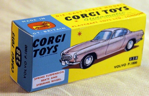 Corgi toys boite - boite, repro