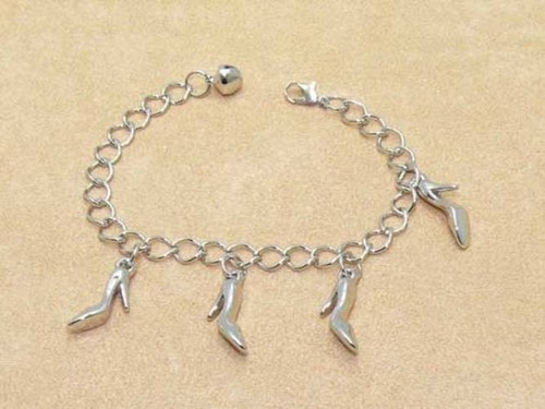 Bracelet argente escarpins - escarpins,