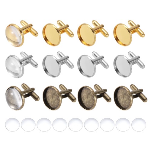Kit boutons manchettes laiton