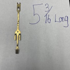 Vtg Urgos Grandfather Clock Pendulum Leader Hanger Movement  Part 5 3/16 Long
