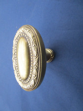 Poignée ancienne LBL Crémone fenêtre laiton Trou rond diamètre 1 cm style Empire