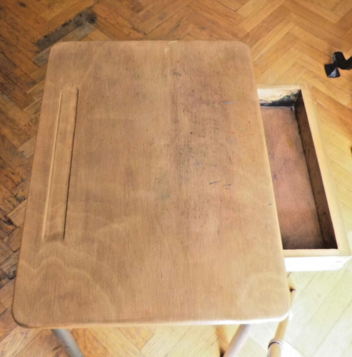 Bureau enfant écolier bois - bureau,