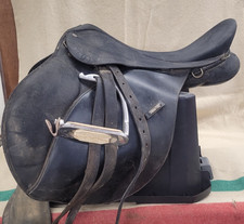 17” Black Wintec 2000 All Purpose Saddle & Stirrups.