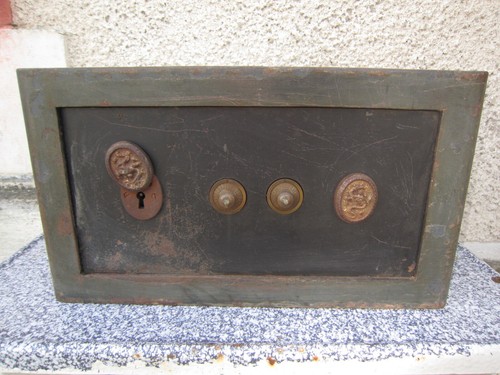 Coffre fort ancien - fort,