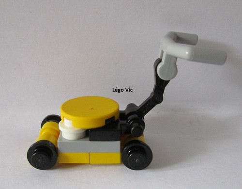 Lego tondeuse jaune lawn - tondeuse, mower