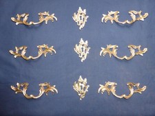 6 poignées 3 entrées laiton