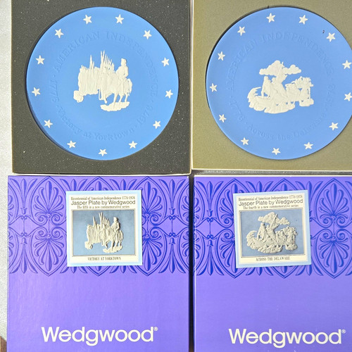 Wedgwood jasperware plate set - wedgwood,