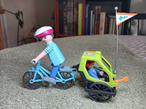 City life playmobil père - life,