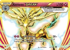 Xerneas BREAK - 82/114 - Pokemon Steam Siege XY Ultra Rare Card NM