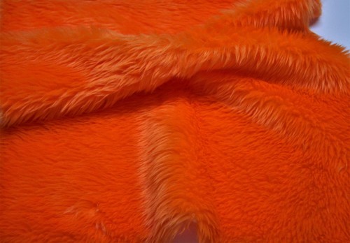 Tissu faux fausse fourrure - tissu, en