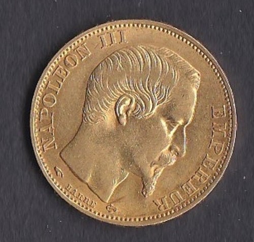 Francs napoleon iii 1859 a - 20,
