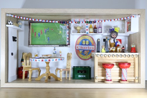 Vitrine miniature illuminé - miniature,