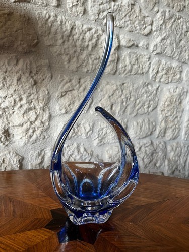 Coupe cristal bleu - cristal,