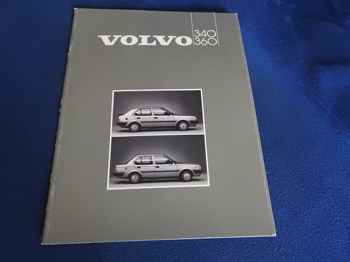 Catalogue volvo 340 360 - volvo,