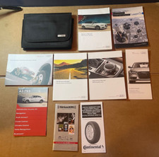 2016 AUDI A3 CABRIOLET OWNERS MANUAL GUIDE BOOK SET & CASE OEM
