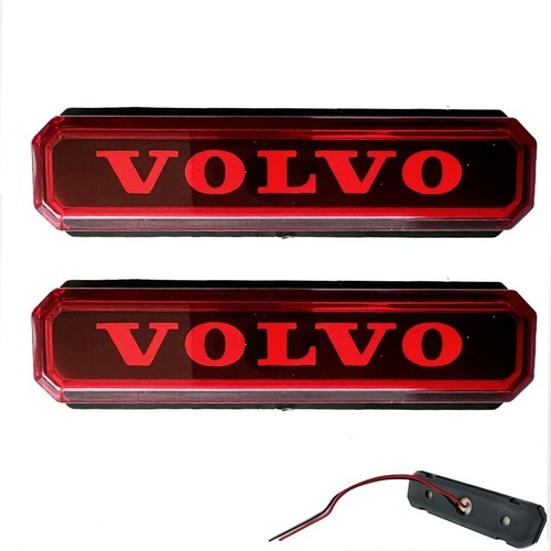 24v volvo led - volvo, rouge