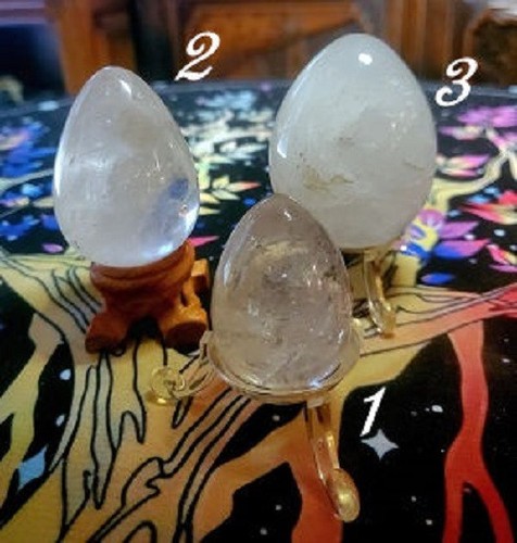 Minéraux oeuf cristal - cristal, de