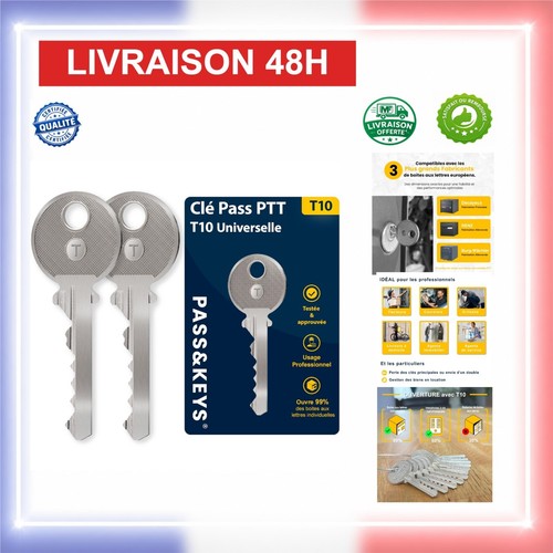 Clé pass ptt - clé, universelle
