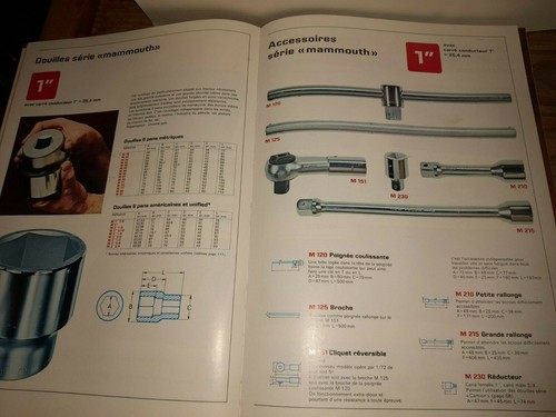 Facom catalogue outils f73 - d'outils,