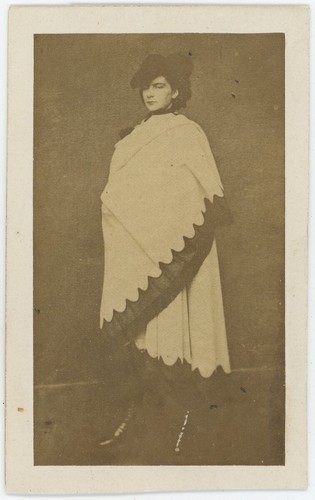 Cdv circa 1865 marie sophie - cdv,