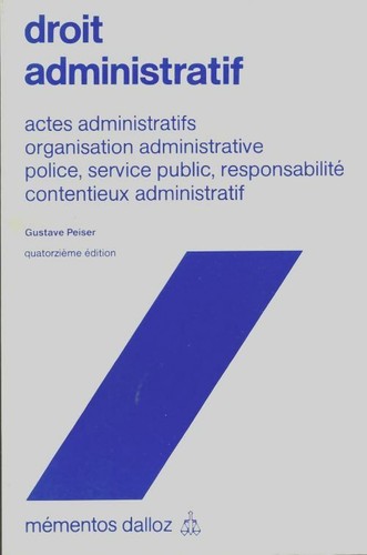 Droit administratif actes - administratif, :