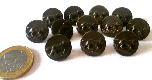Anciens boutons chasse - anciens,