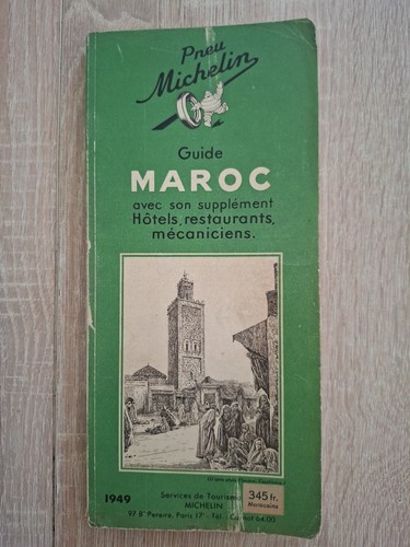 Guide michelin maroc - guide,