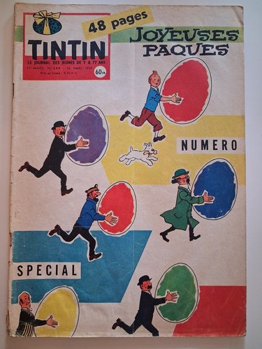Journal tintin hergé 26 - tintin,