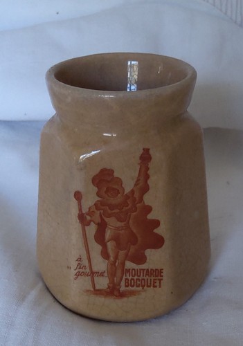 Ancien pot moutarde - ancien,