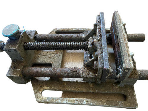 Ancien etau atelier perceuse - ancien, d