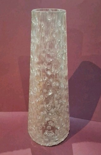 Abat jour tulipe verre piquant