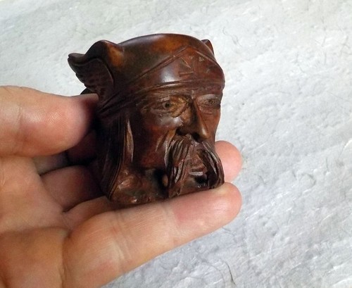 Pipe sculpté gaulois sequane - pipe,