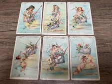 LIEBIG TRADE CARDS - 1891 - S.328  'Flying Pots with Cupids' - German