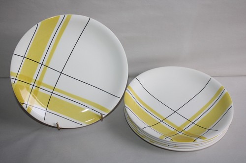 Assiettes plates faïence - assiettes, en