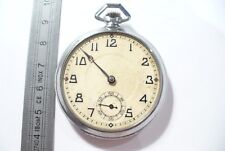 OLD METAL LARK POCKET WATCH - TO BE REVISED -  