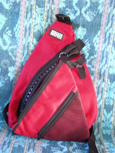 Fab red black hedgren - hedgren, back